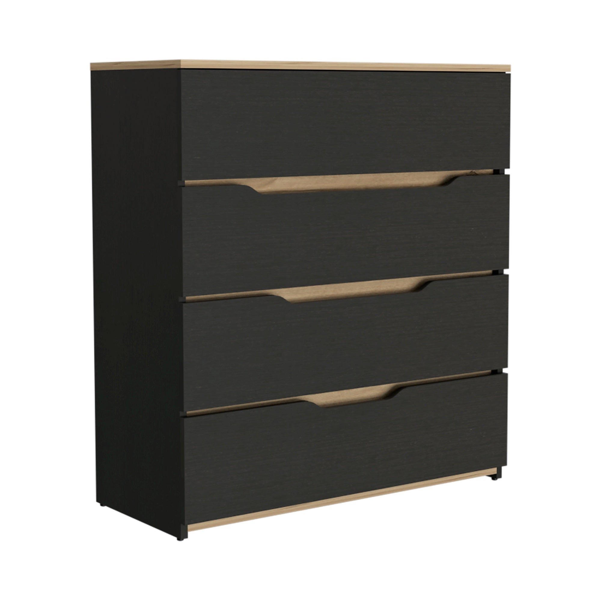 Zoe Dresser -Bedroom -Black / Light Oak