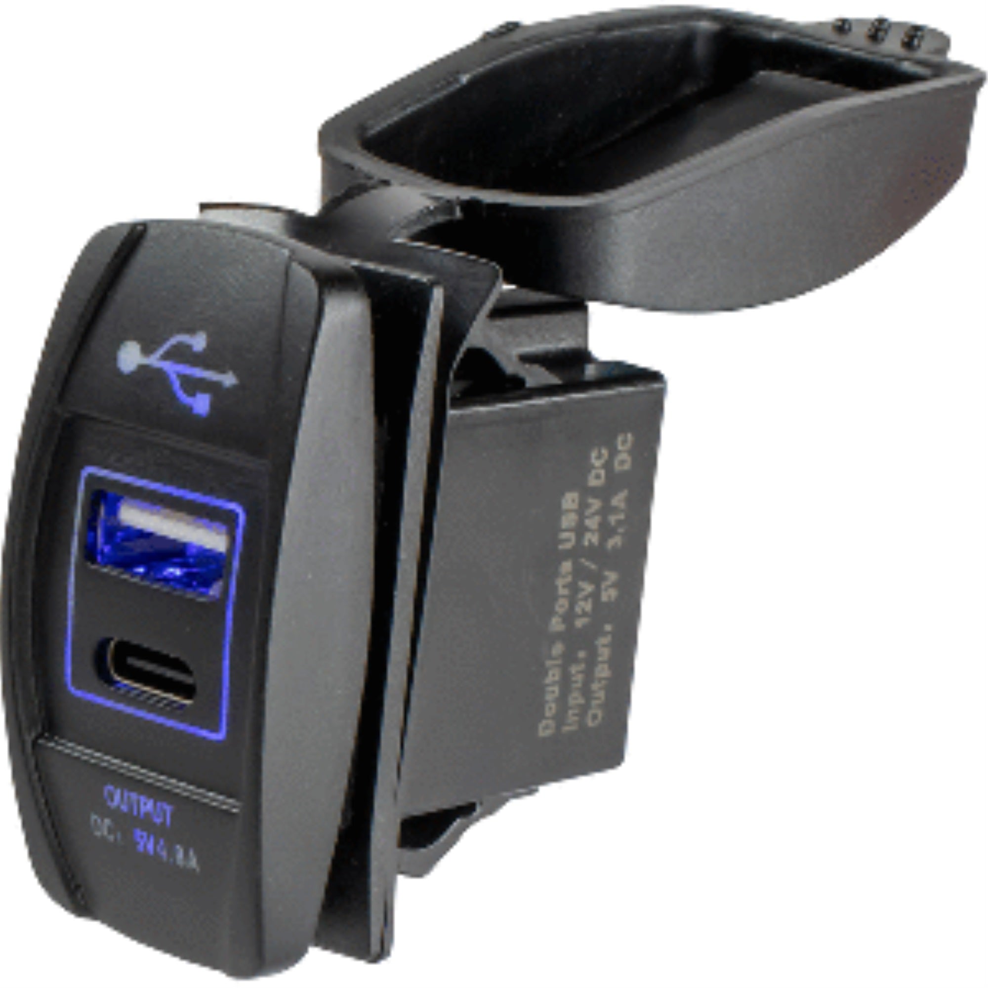 Sea-Dog Rocker Dual Usb C/Usb A