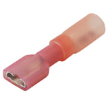 PACER 22-18 HEAT SHRINK FEMALE DISCONNECT 100 PC