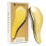 Shine Detangling Hair Brush (Gold)