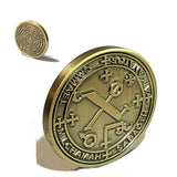 Seal of the Archangel Camael Coin - 72 Names of God