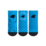 Carolina Panthers - Number 1 Fan 3-Pack (Toddler)