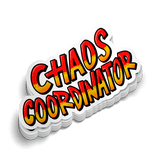Chaos Coordinator - Hard Hat Decal