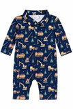 Oh What Fun It Is to Build L/S Polo One-Piece