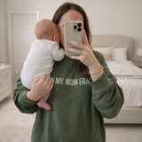 In My Mom Era & In My Baby Era Matching Embroidered Outfits