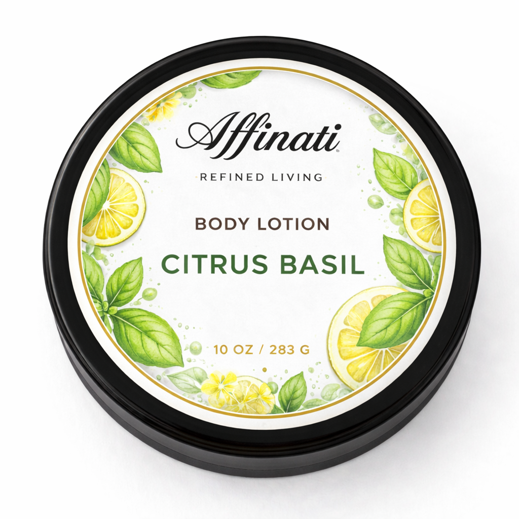 Citrus Basil Body Lotion – Hydrating Moisturizer (10 OZ)