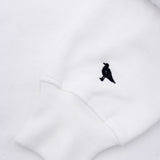 Coastie Embroidered Crewneck - White