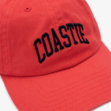 Coastie Dad Hat - Coral Red