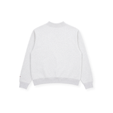 Coastie Embroidered Mockneck Sweatshirt