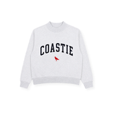 Coastie Embroidered Mockneck Sweatshirt