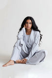 Collagen Lounge Robe - Black