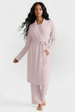 Collagen Lounge Robe - Black