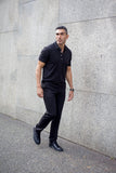 Coolest Polo Tech Shirt - Black