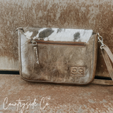 Maple Cowhide Crossbody Purse