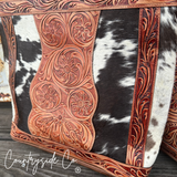 Lucille Conceal Carry Cowhide Leather Tote Purse