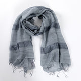Silky Stripe Scarf