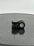 Rubber Wheels for Diecast Scale 1/64
