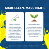 D3, K2 & Omega-3 Daily Liquid Vitamins
