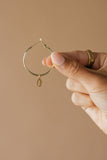 Miraculous Medal Hoop Earrings