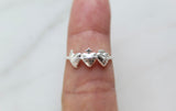 Holy Family Hearts® Ring in Sterling Silver