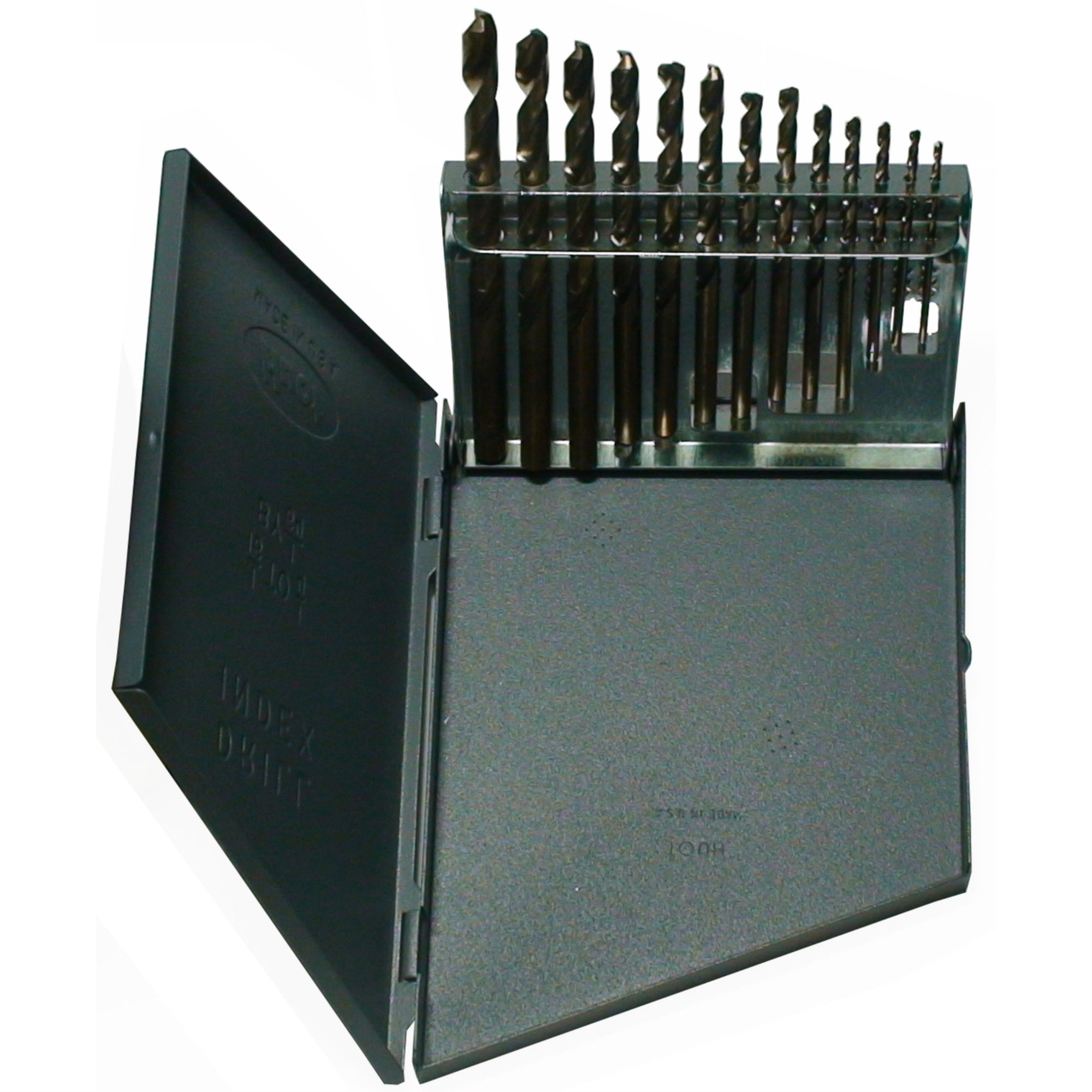 1/16 - 1/4 Cobalt Steel Jobber Drill Bit Set, 13 Pieces (1/64 Increments), Drill America, D/A13J-Co-Set