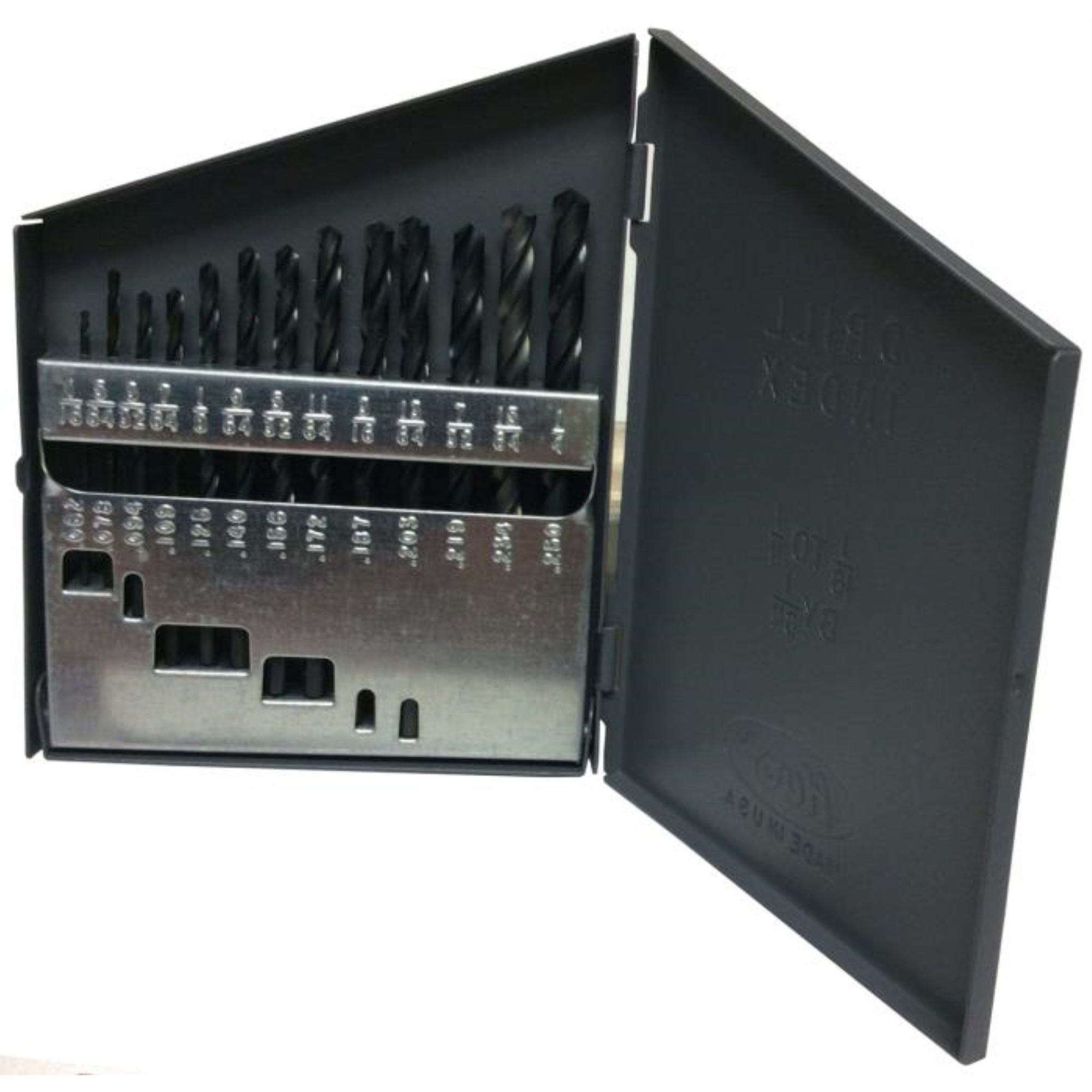1/16 - 1/4 Hss Jobber Drill Bit Set, 13 Pieces (1/16 Increments), Drill America, D/A13J-Set