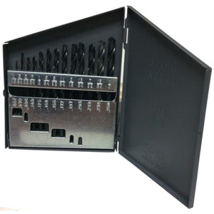1/16 - 1/4 Hss Jobber Drill Bit Set, 13 Pieces (1/16 Increments), Drill America, D/A13J-Set