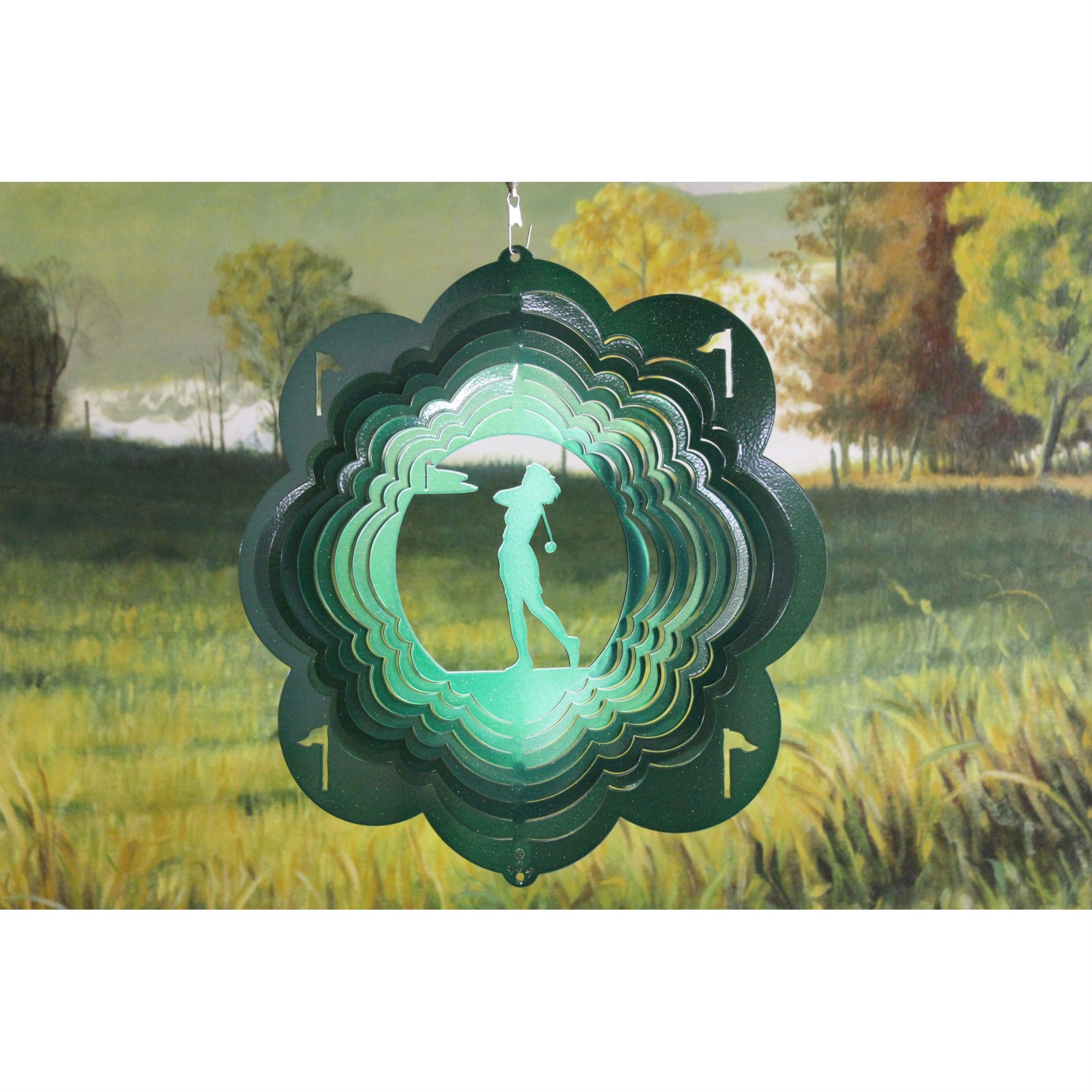 12 Golf Woman - Green Starlight