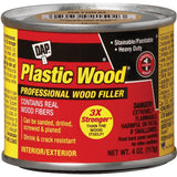 21502 DAP Plastic Wood 4 Oz. Natural Solvent Professional Wood Filler