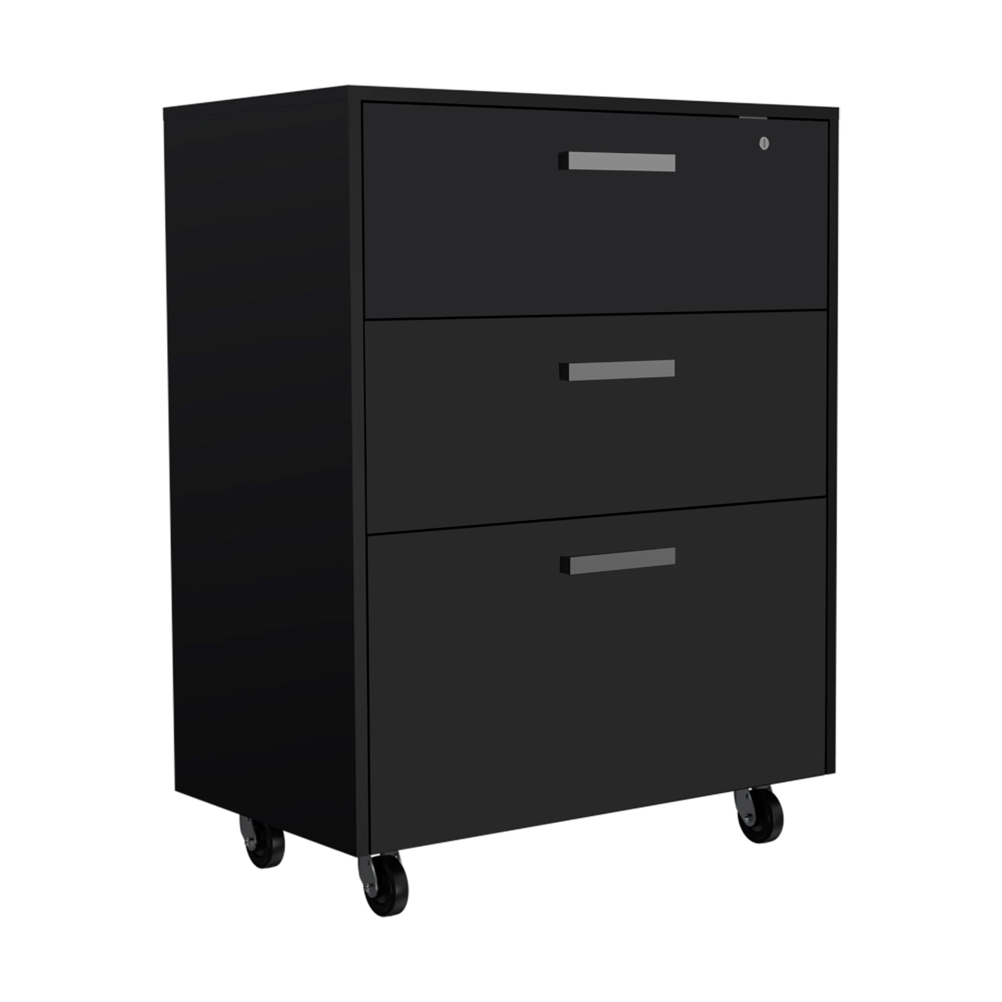 Storage Cabinet - Drawer Base Cabinet -Garage -Black