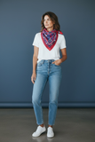 Armenian Alphabet #4 Silk Square Scarf