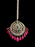 BR497 INSIA BRIDAL SET IN RUBY ( READY TO SHIP )