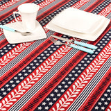 Usa 52X52 Vinyl Flannel Backed Tablecloth