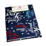 Patriotic Stripe 52X90 Vinyl Flannel Backed Tablecloth