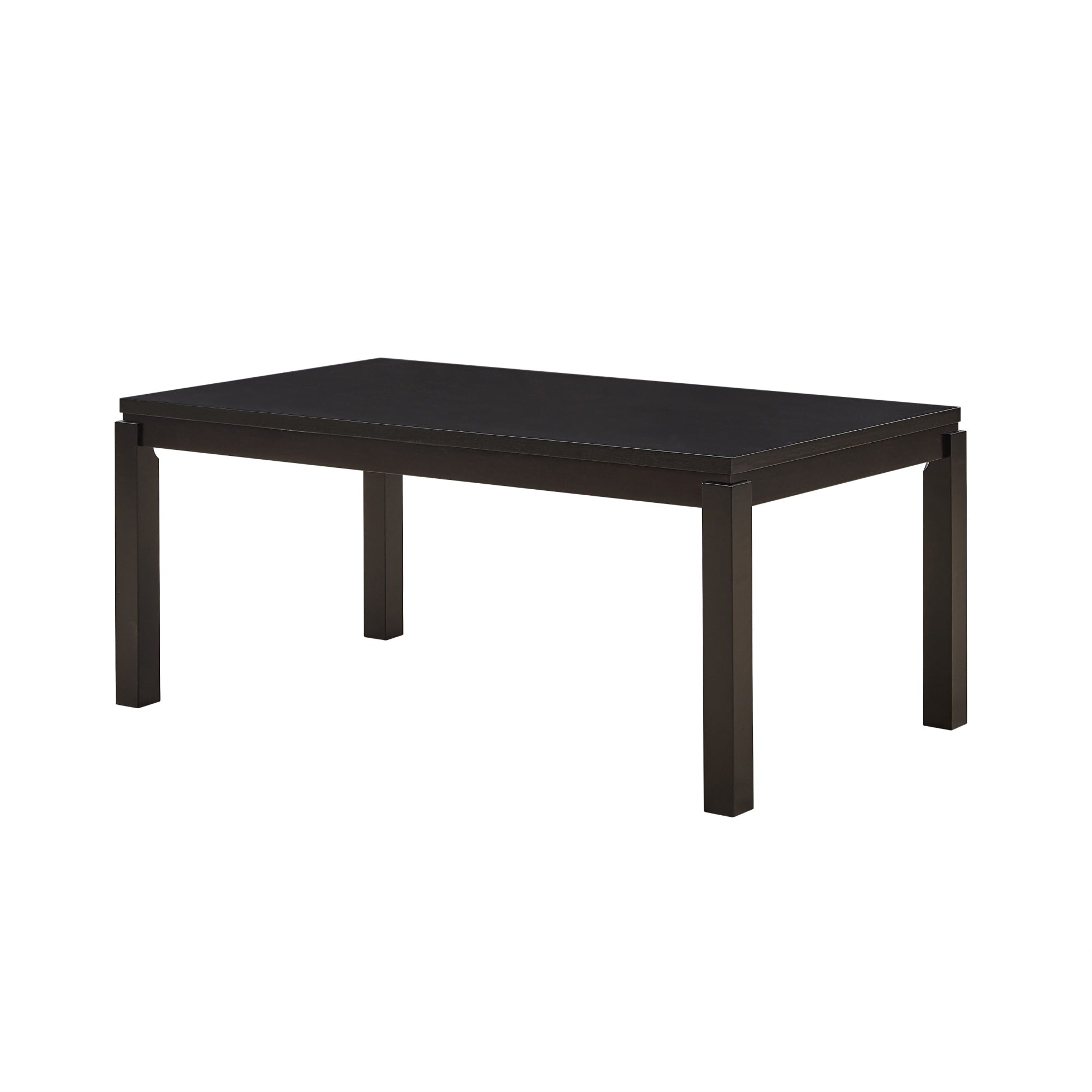 Danby 71 Rectangle Contemporary Dining Table, Cappuccino Wood