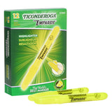 Emphasis Highlighters, Desk Style, Chisel Tip, Yellow, Pack of 12
