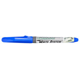 Dry Erase Markers, Fine Tip, Blue, Pack of 12