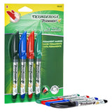 RediSharp+ Fine Point Permanent Markers, 4-Color Set