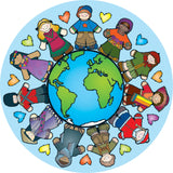 Kids Around the World Two-Sided Decoration
