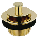 Kingston Brass DLL202 Brass Lift & Lock Tub Drain, Polished Brass