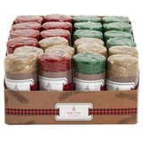 DDI 2341966 150 ft Twine Rope, green, Red & Natural case of 48