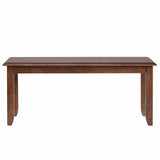 Sunset Trading Simply Brook 42 Dining Bench - Amish Brown - Solid Wood