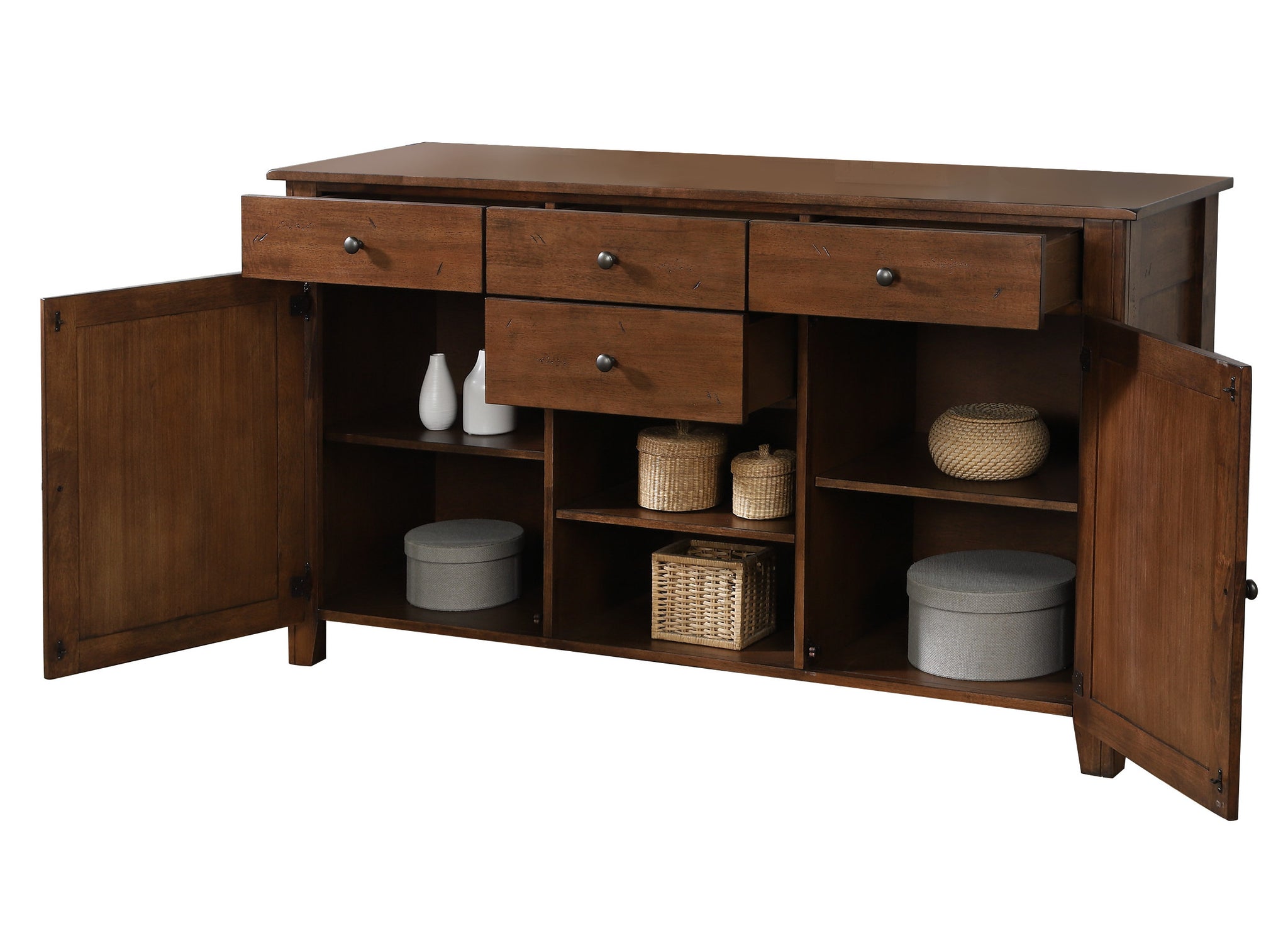 Sunset Trading Simply Brook Sideboard Server | Amish Brown
