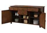 Sunset Trading Simply Brook Sideboard Server | Amish Brown
