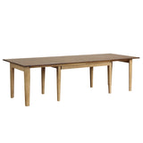 Sunset Trading Brook 7 Piece 134 Rectangular Extendable Dining Table | Seats 12