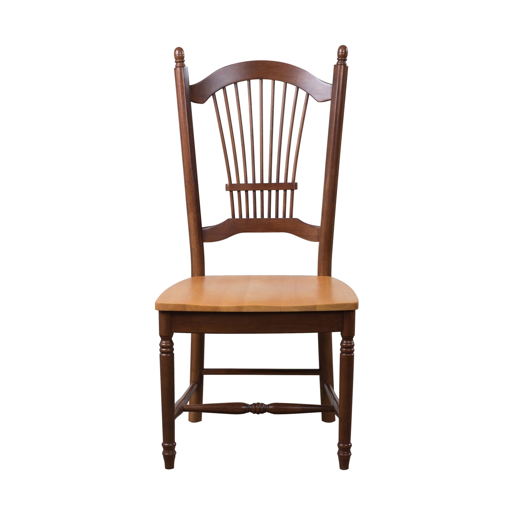 Sunset Trading Oak Selections Allenridge Dining Chair | Nutmeg Brown And Light Oak | Set Of 2