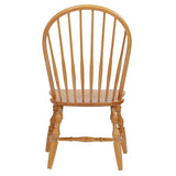 Sunset Trading Oak Selections Windsor Spindleback Dining Chair | Light Oak