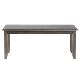 Sunset Trading Shades Of Gray 42 Dining Bench