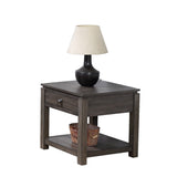 Sunset Tradingshades Of Gray Coffee | Console And End Table Set With Drawers And Shelves