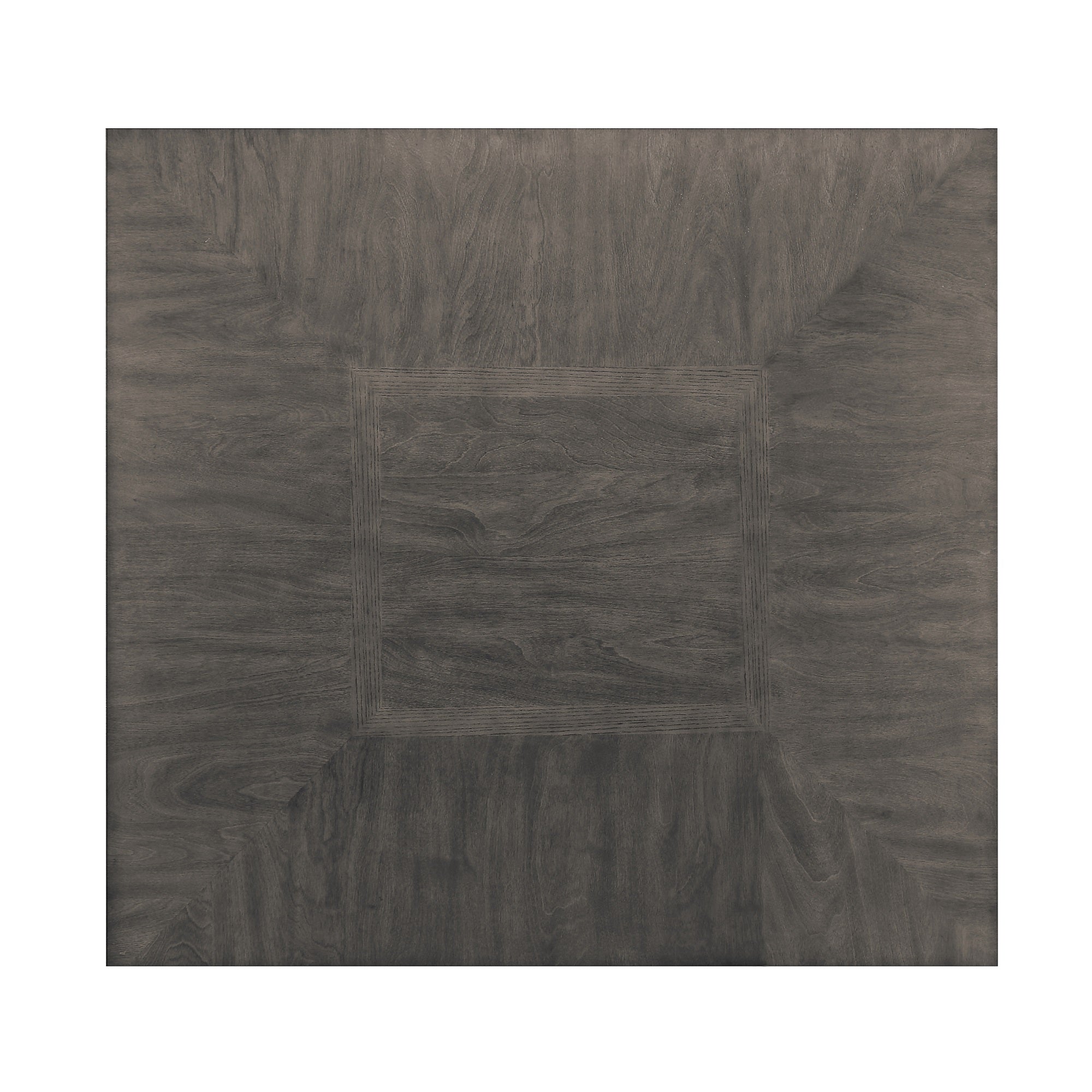 Sunset Trading Shades Of Gray 45 Square Pub Table With Storage Shelf | Counter Height Dining | Seats 6